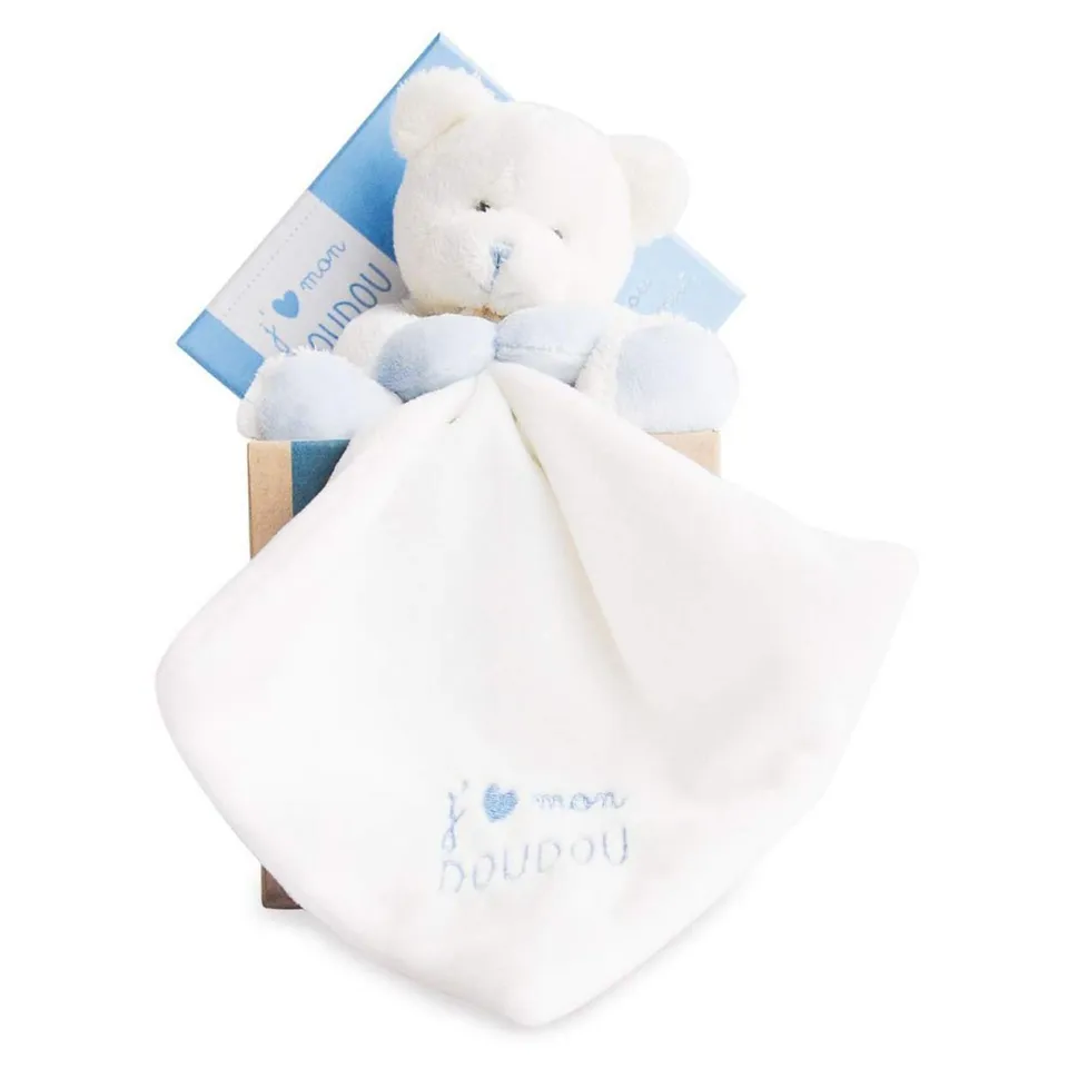 doudou-et-compagnie-les-peluches-dc2915-peluche-ours-bleu-20-cm image 1