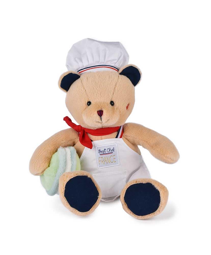 doudou-et-compagnie-amour-de-france-sp4512-ours-boulanger-peluche-25-cm image 8