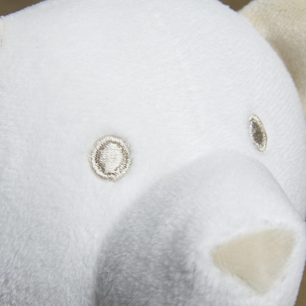 la-pelucherie-naissance-mon-premier-doudou-ours-peluche-petit-36-cm-blanc image 2
