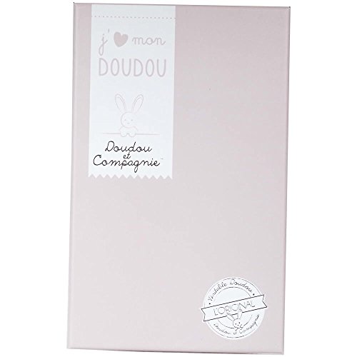 doudou-et-compagnie-iconiques-doudou-202-lapin-plat-taupe-25-cm image 6