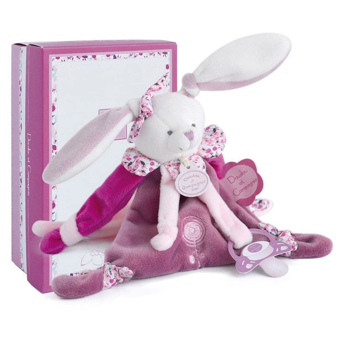 doudou-et-compagnie-cerise-petit-chou-lapin-peluche-17cm image 6