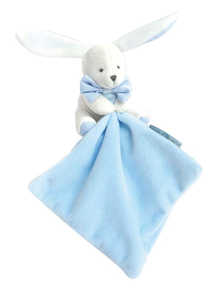 doudou-et-compagnie-lapin-doudou-dc3338-doudou-bleu-bo-te-fleur image 4