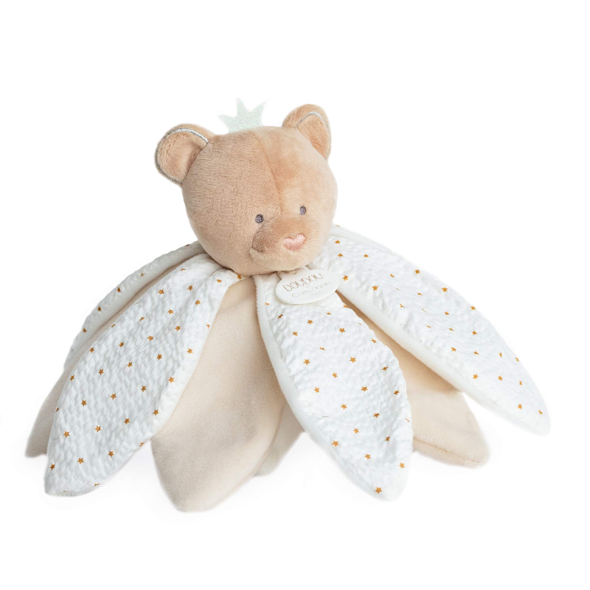 doudou-et-compagnie-attrape-r-ves-dc2792-doudou-plat-ours-taupe-26-cm image 2