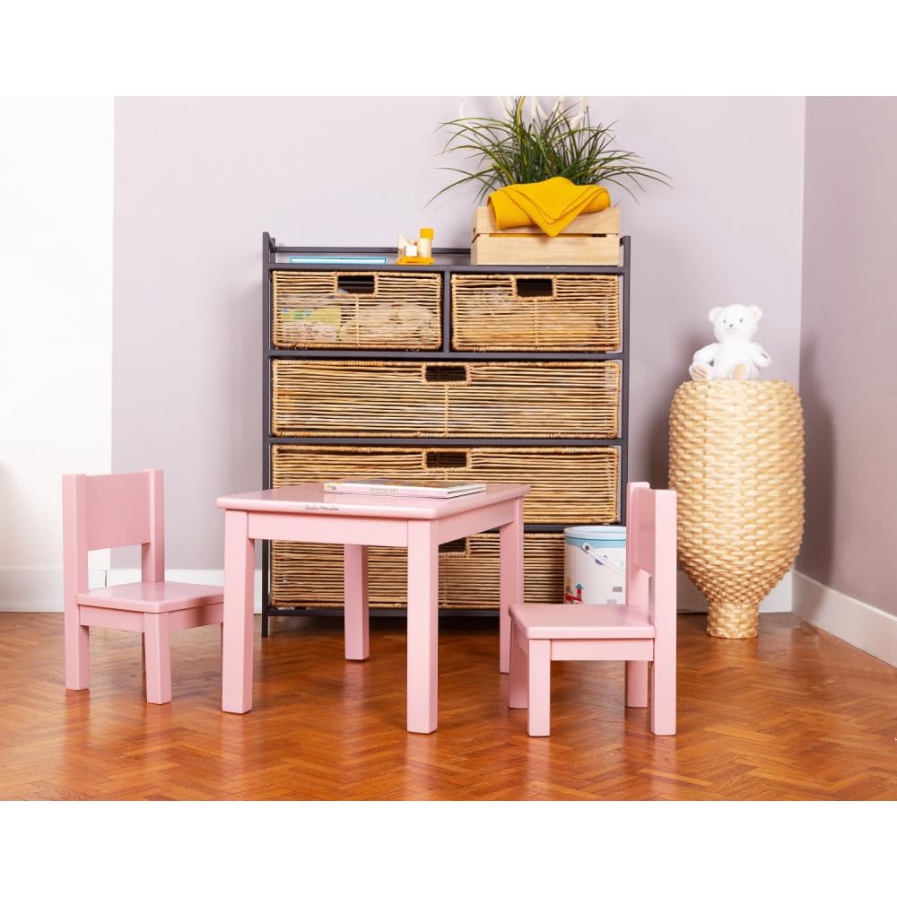pioupiou-merveilles-ensemble-table-2-chaises-rose-bois-h-v-a image 2