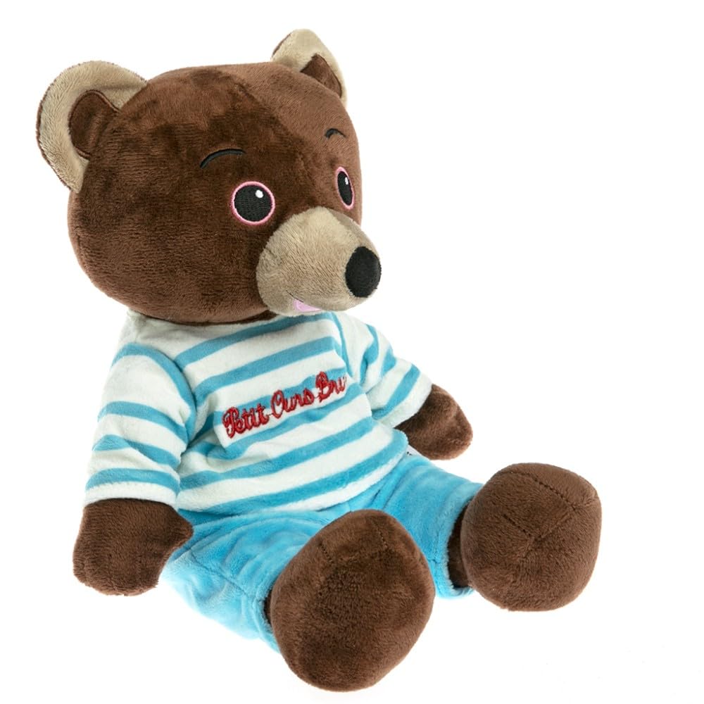 pelucho-peluches-bouillottes-petit-ours-brun-micro-ondable-lavande image 2