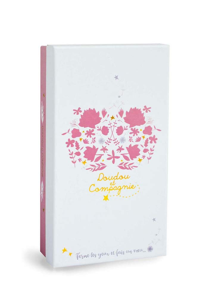 doudou-et-compagnie-fais-un-v-u-dc3396-poup-e-lapin-rose-26-cm image 2
