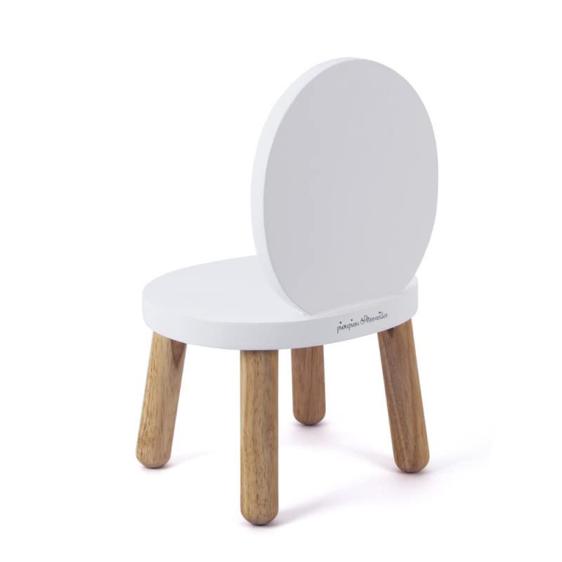 pioupiou-merveilles-ovaline-blanc-rose-table-et-chaises-1-4-ans image 4