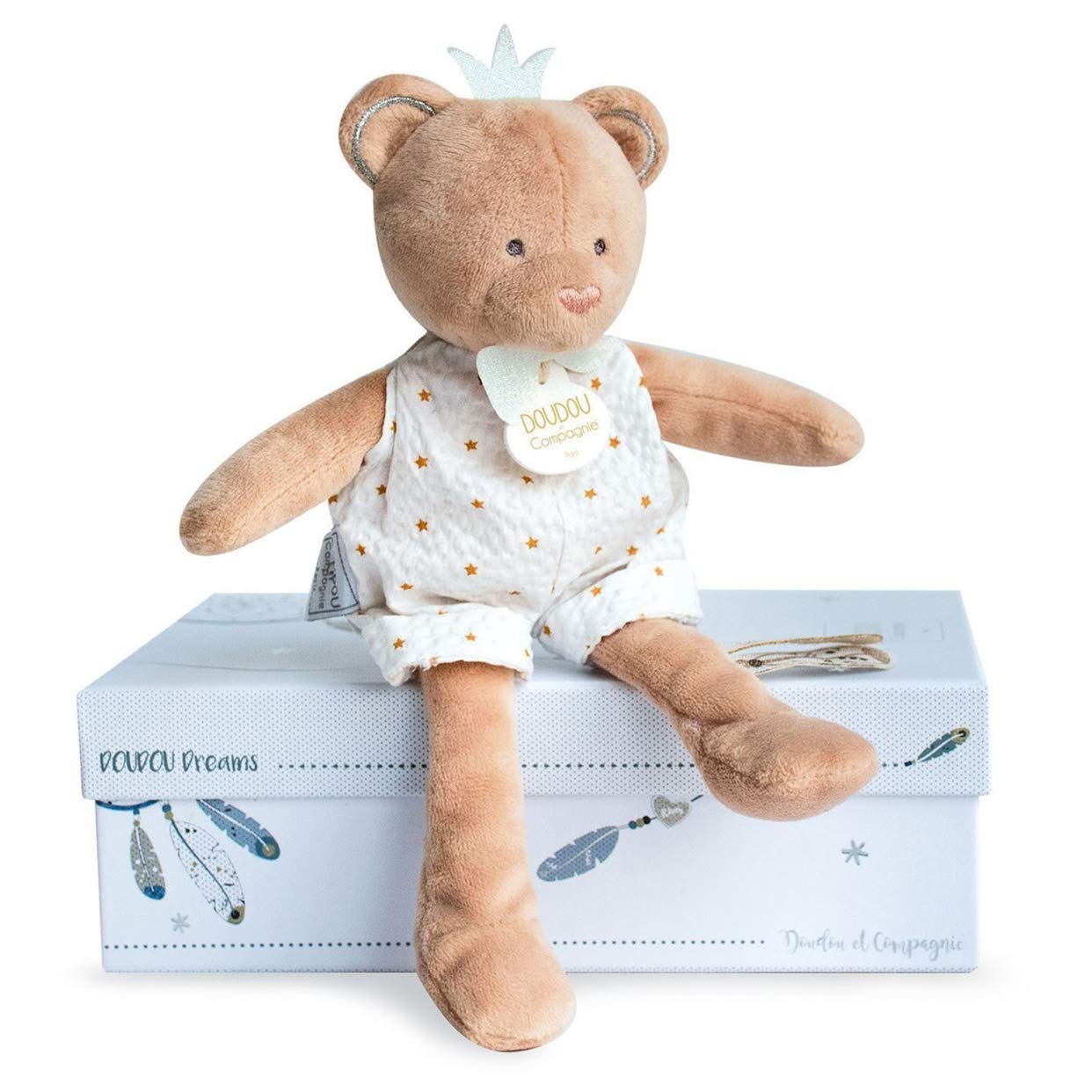 doudou-et-compagnie-pantin-ours-beige-attrape-r-ve-naissance image 1