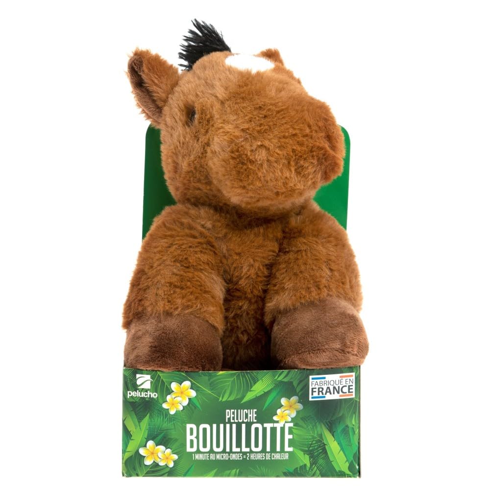 pelucho-peluches-bouillottes-poney-peluche-bouillotte-lavande image 2