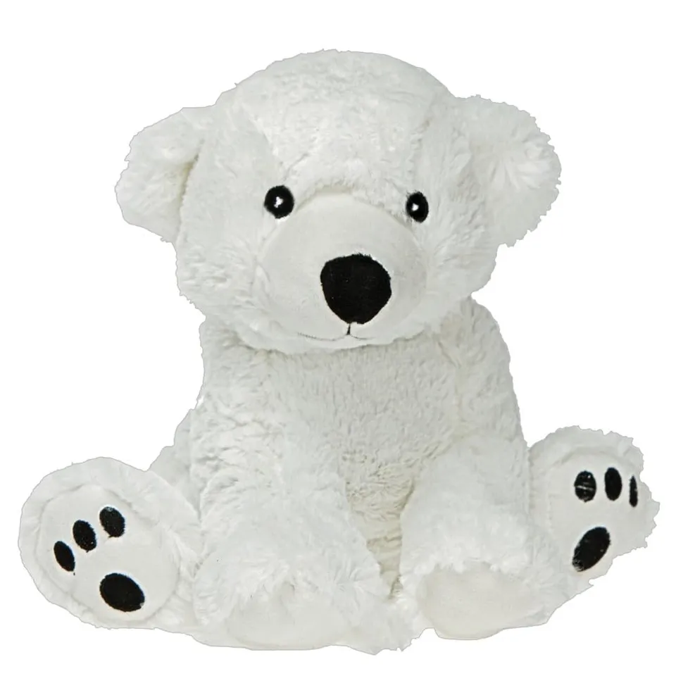 pelucho-peluches-bouillottes-peluche-ours-polaire-bl-lavande image 1