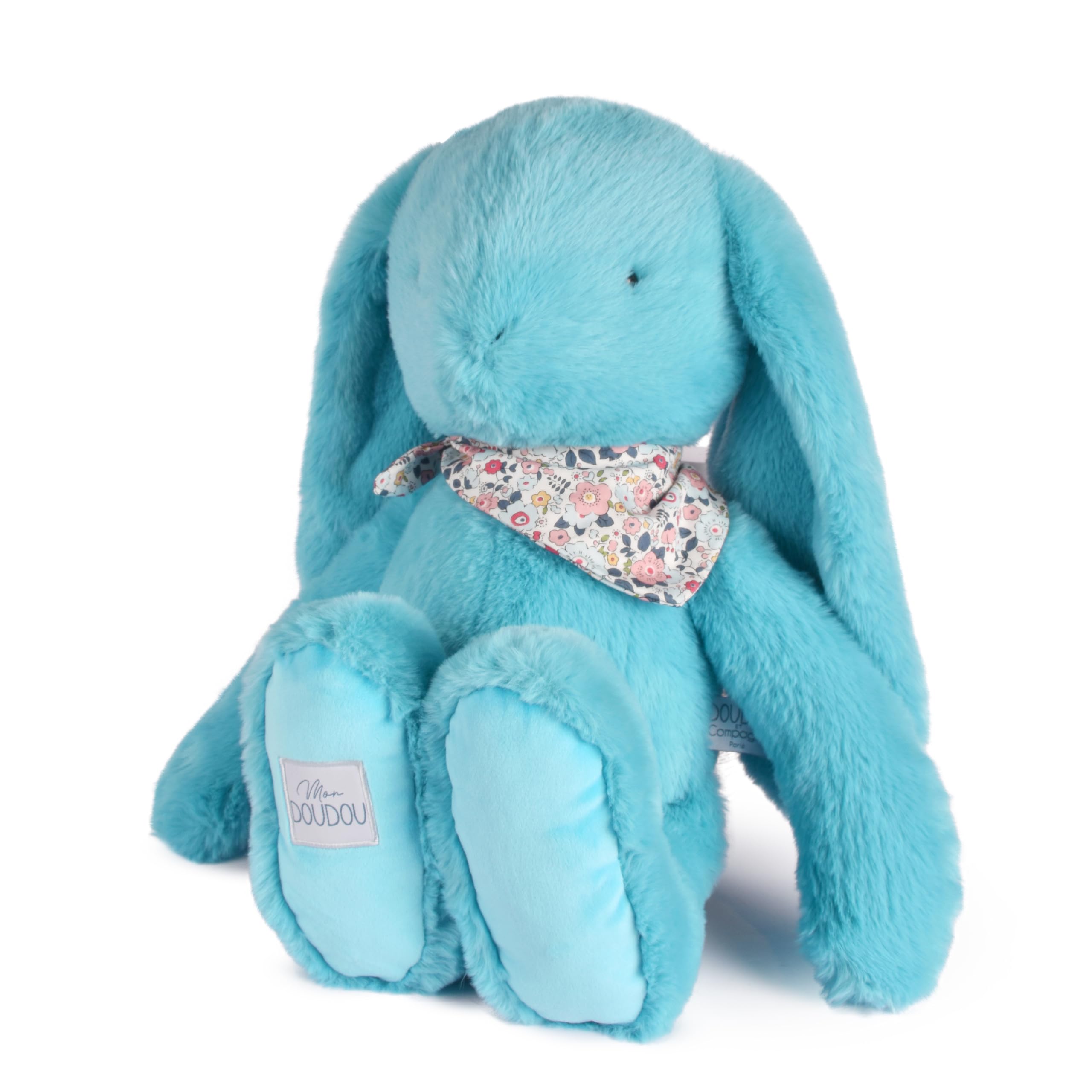 doudou-et-compagnie-fleurette-dc4705-doudou-lapin-prune-35-cm image 7