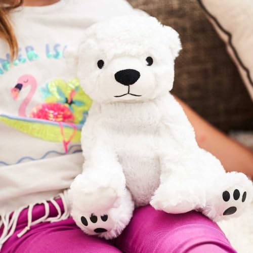 pelucho-peluches-bouillottes-peluche-ours-polaire-bl-lavande image 8