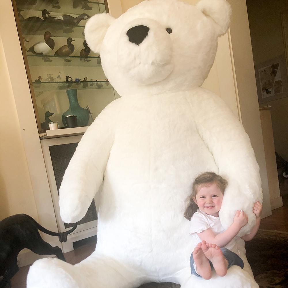 la-pelucherie-ours-g-ant-peluche-200-cm-miel-blanc-d-co image 4