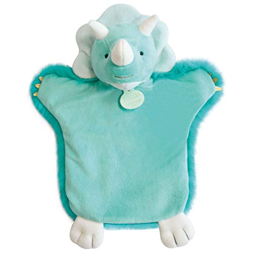 doudou-et-compagnie-marionnettes-dino-marionnette-turquoise image 2