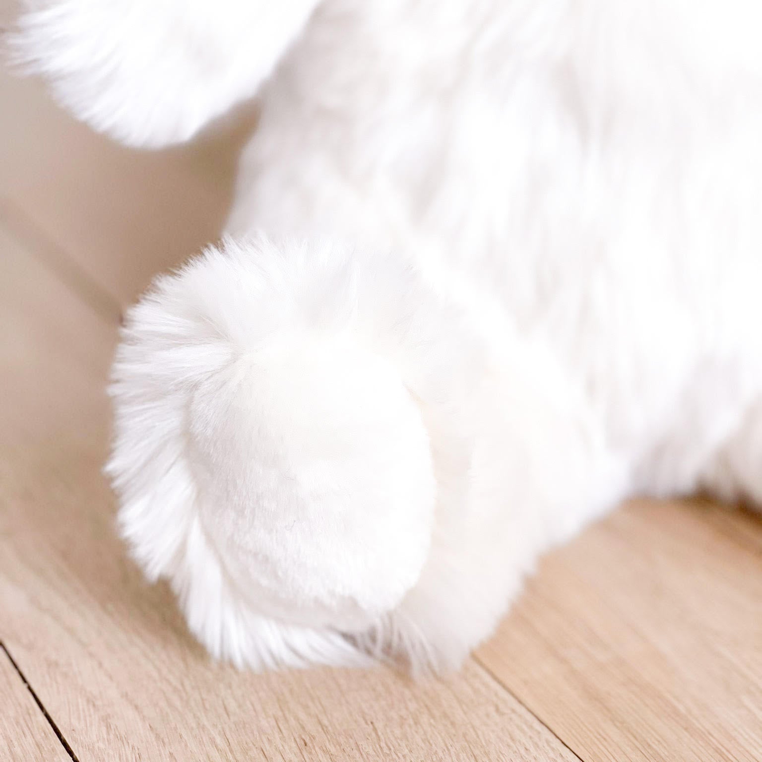 la-pelucherie-ours-jules-peluche-ours-blanc-50-cm-cr-me image 8