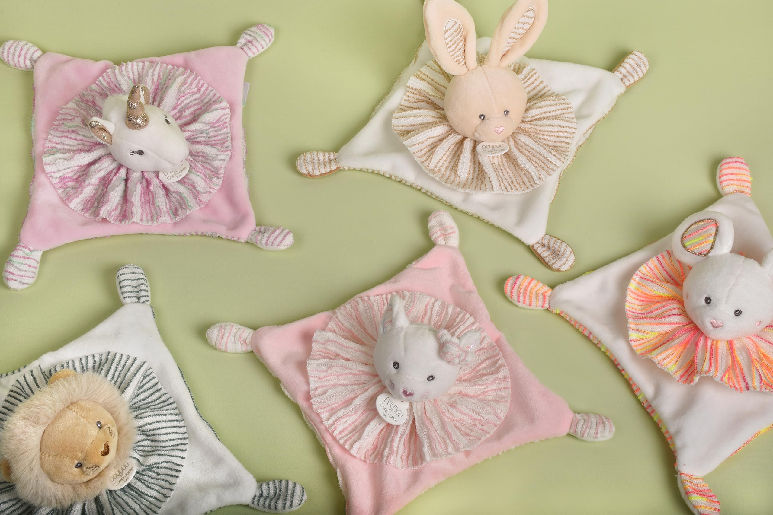 doudou-et-compagnie-les-chouchoux-licorne-20-cm-dc4679 image 5