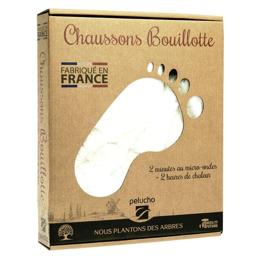 pelucho-chaussons-chauffants-bouillotte-s-che-beiges-bl-lavande image 4