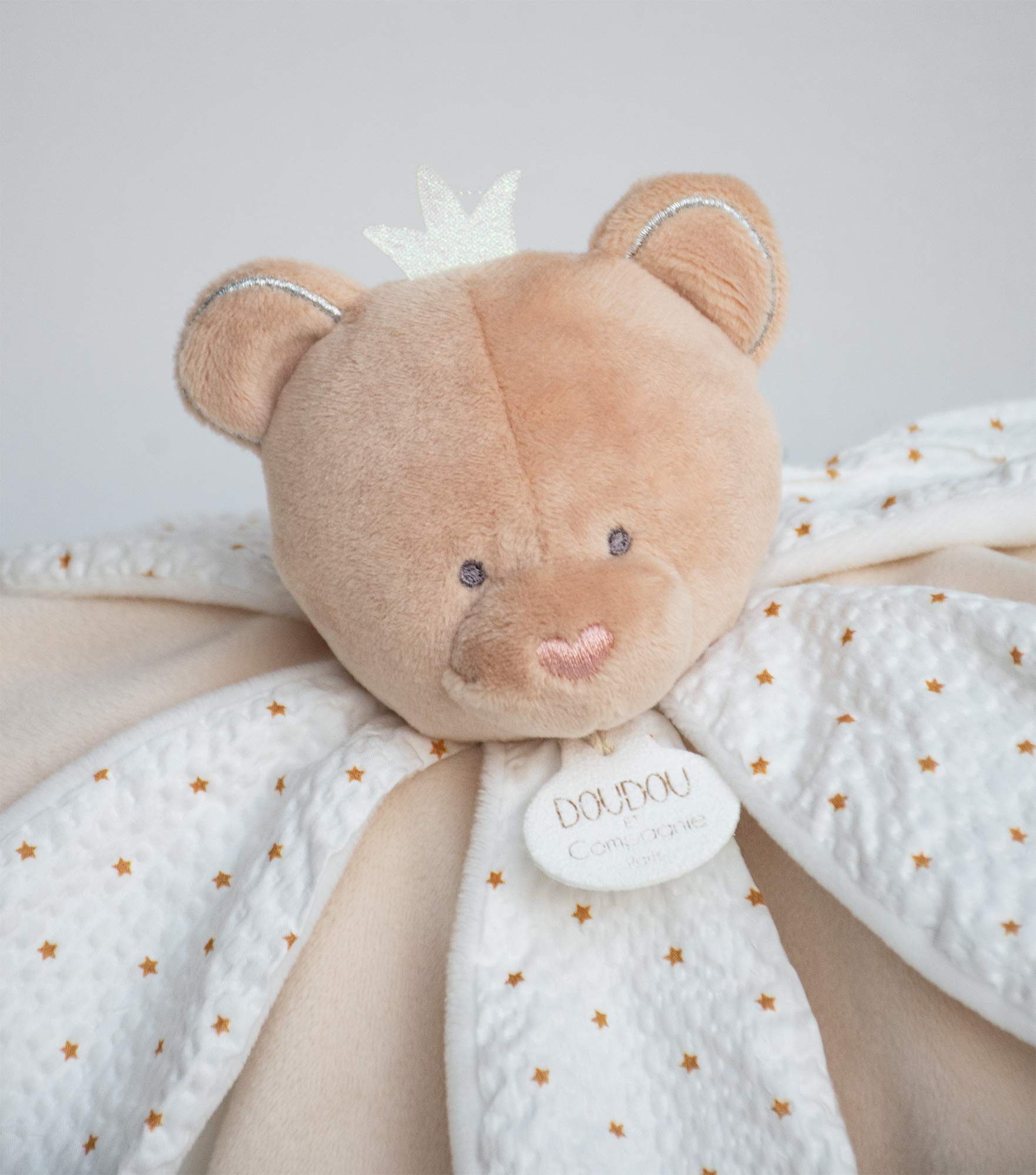 doudou-et-compagnie-attrape-r-ves-dc2792-doudou-plat-ours-taupe-26-cm image 4