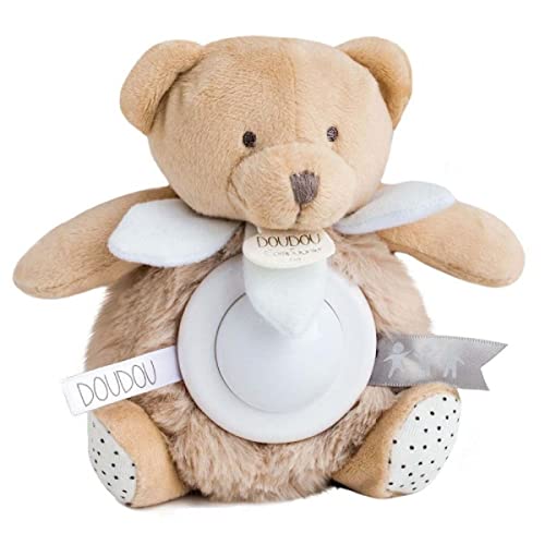 doudou-et-compagnie-veilleuse-ours-unicef-15-cm-beige-dc3482 image 2