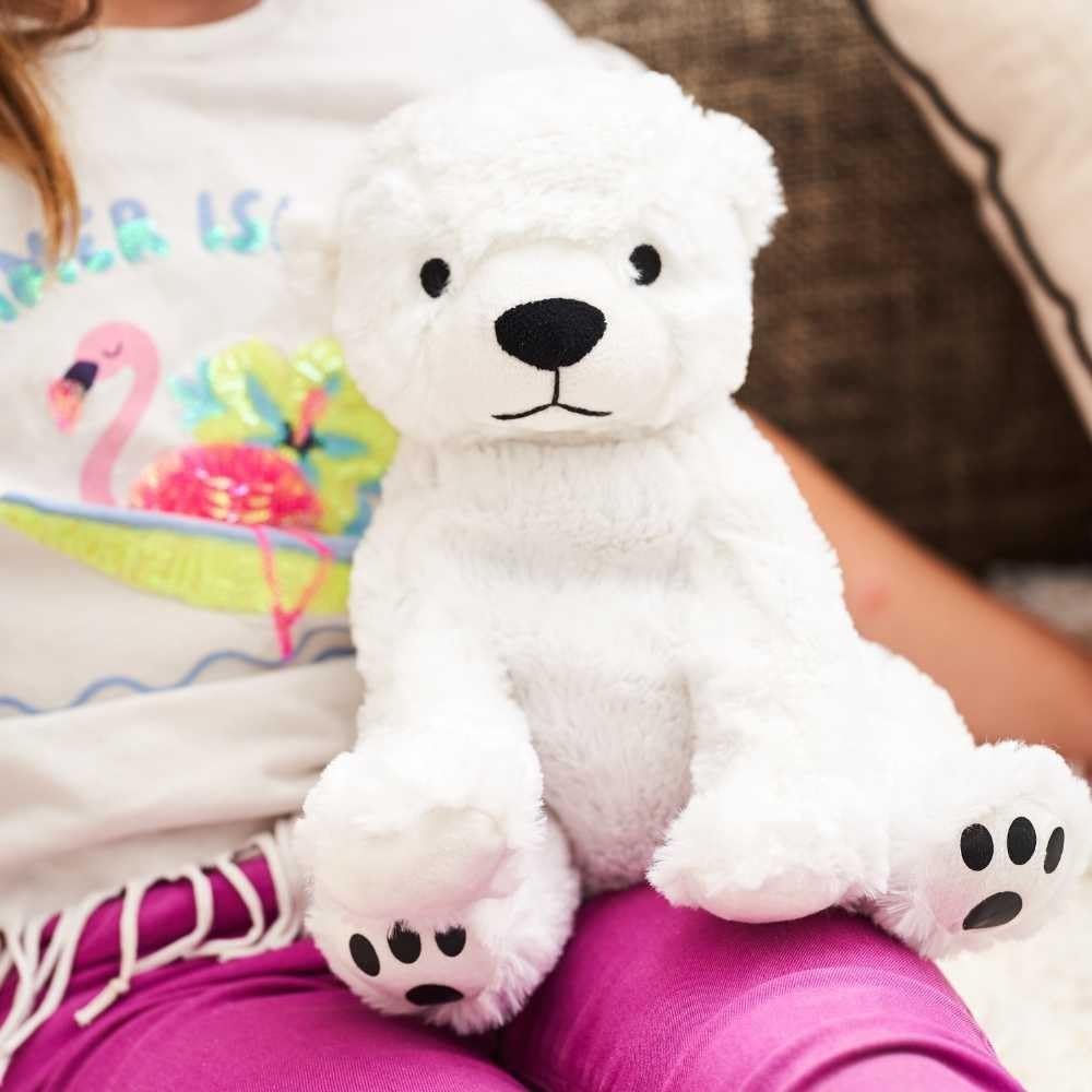 pelucho-peluches-bouillottes-peluche-ours-polaire-bl-lavande image 4