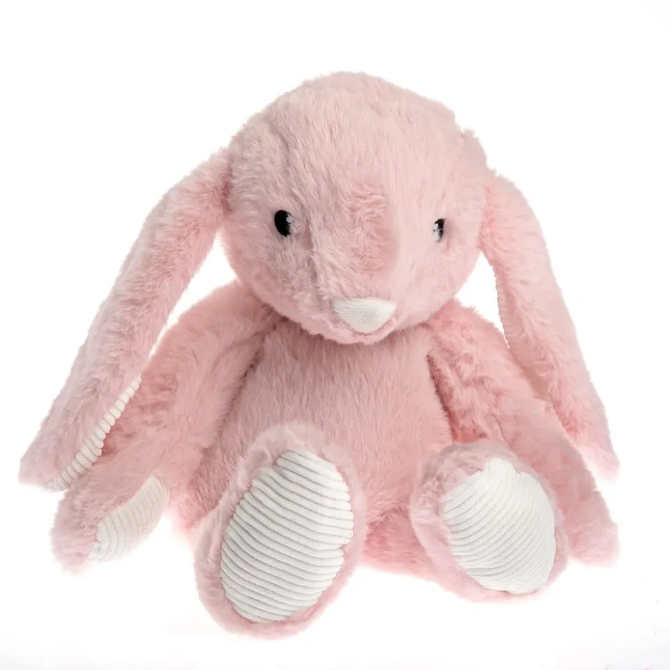 pelucho-peluches-bouillottes-lapin-rose-peluche-bouillotte-lavande image 1