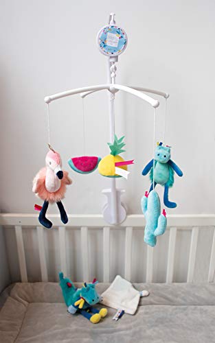 doudou-et-compagnie-mobile-musical-tropicool-blanc-90-cm-dc3349 image 7