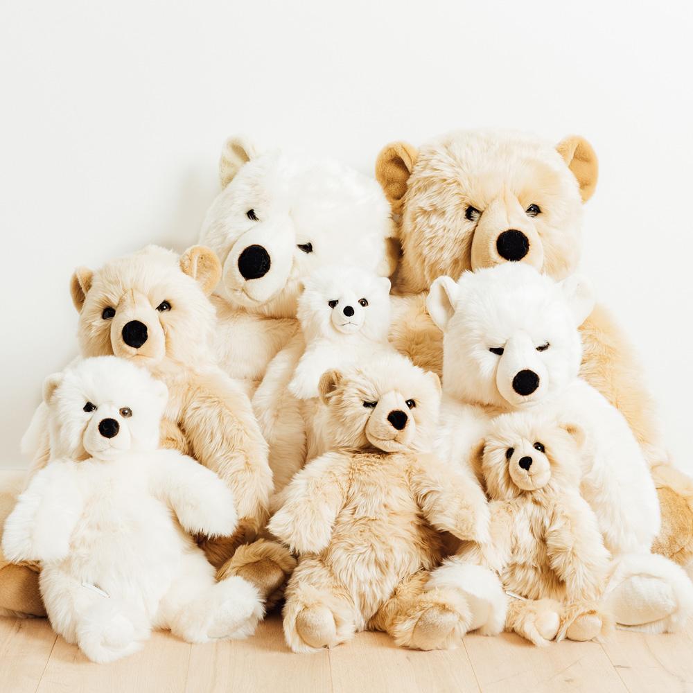 la-pelucherie-ours-jules-peluche-ours-blanc-50-cm-cr-me image 4