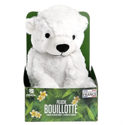 pelucho-peluches-bouillottes-peluche-ours-polaire-bl-lavande image 7