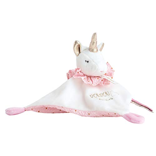 doudou-et-compagnie-attrape-r-ves-licorne-doudou-rose-blanc image 8