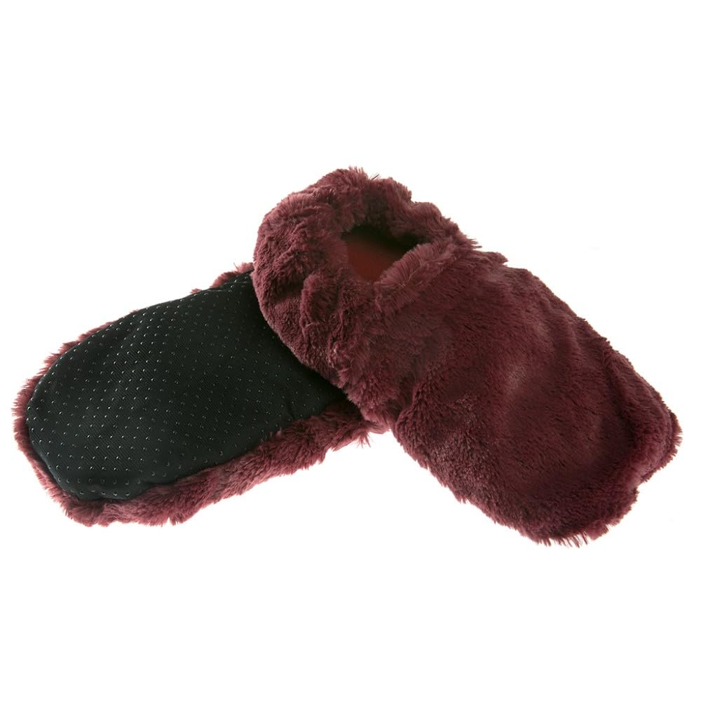 pelucho-chaussons-chauffants-bouillotte-s-che-beiges-bl-lavande image 8