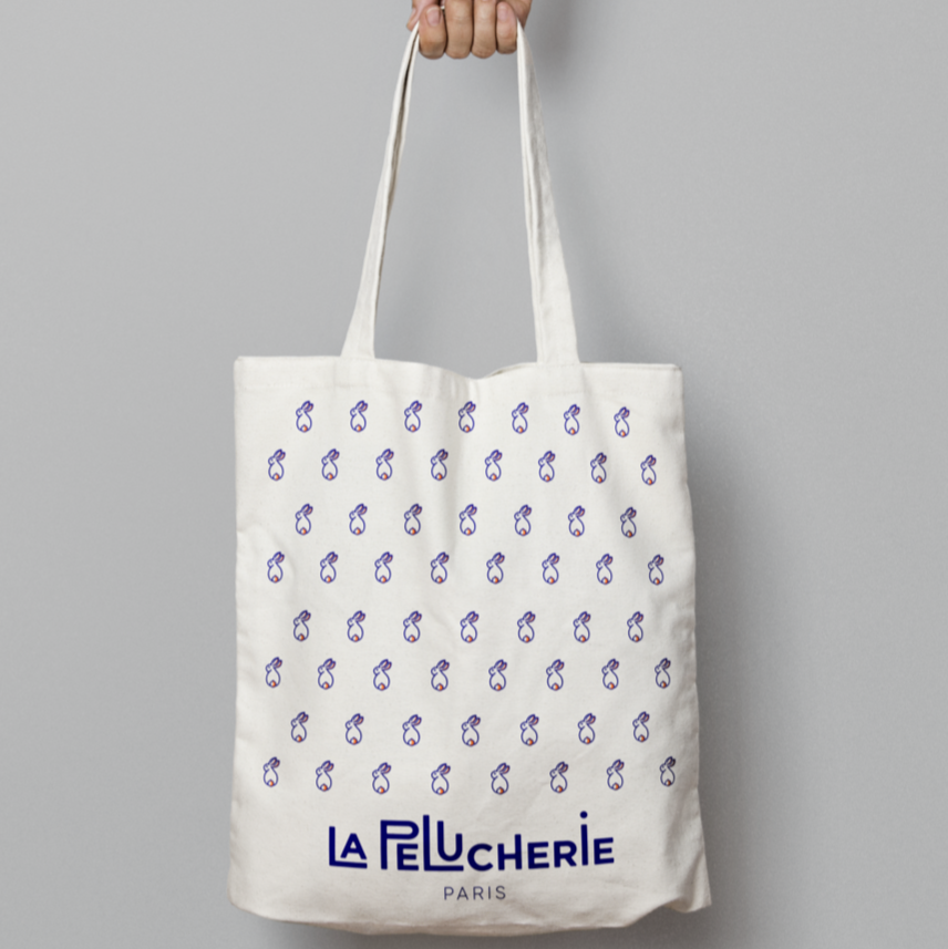 la-pelucherie-nos-accessoires-tote-bag-coton image 1