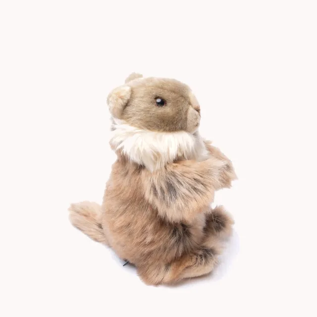 la-pelucherie-marmotte-julie-peluche-mini-24-cm-marron image 1