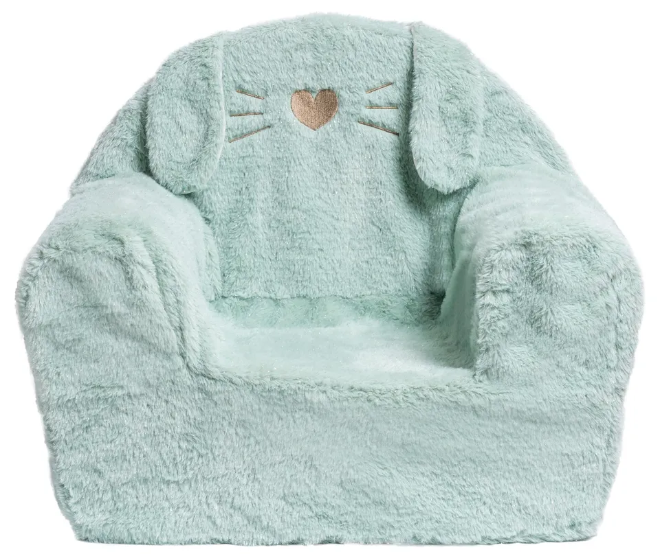 pioupiou-merveilles-d-co-fauteuil-club-lapin-vert-glitter-d-s-2-ans image 1