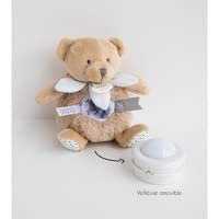 doudou-et-compagnie-veilleuse-ours-unicef-15-cm-beige-dc3482 image 4