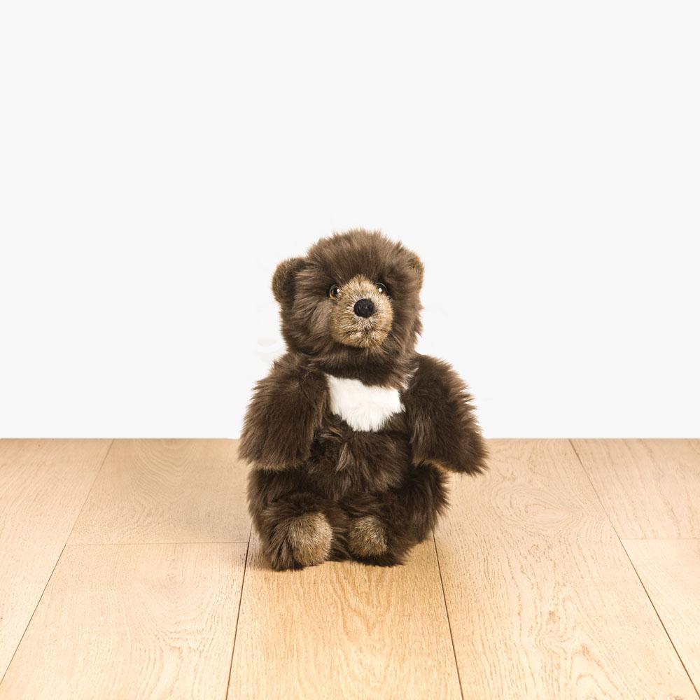 la-pelucherie-ours-gabin-peluche-brun-petit-35-cm image 4