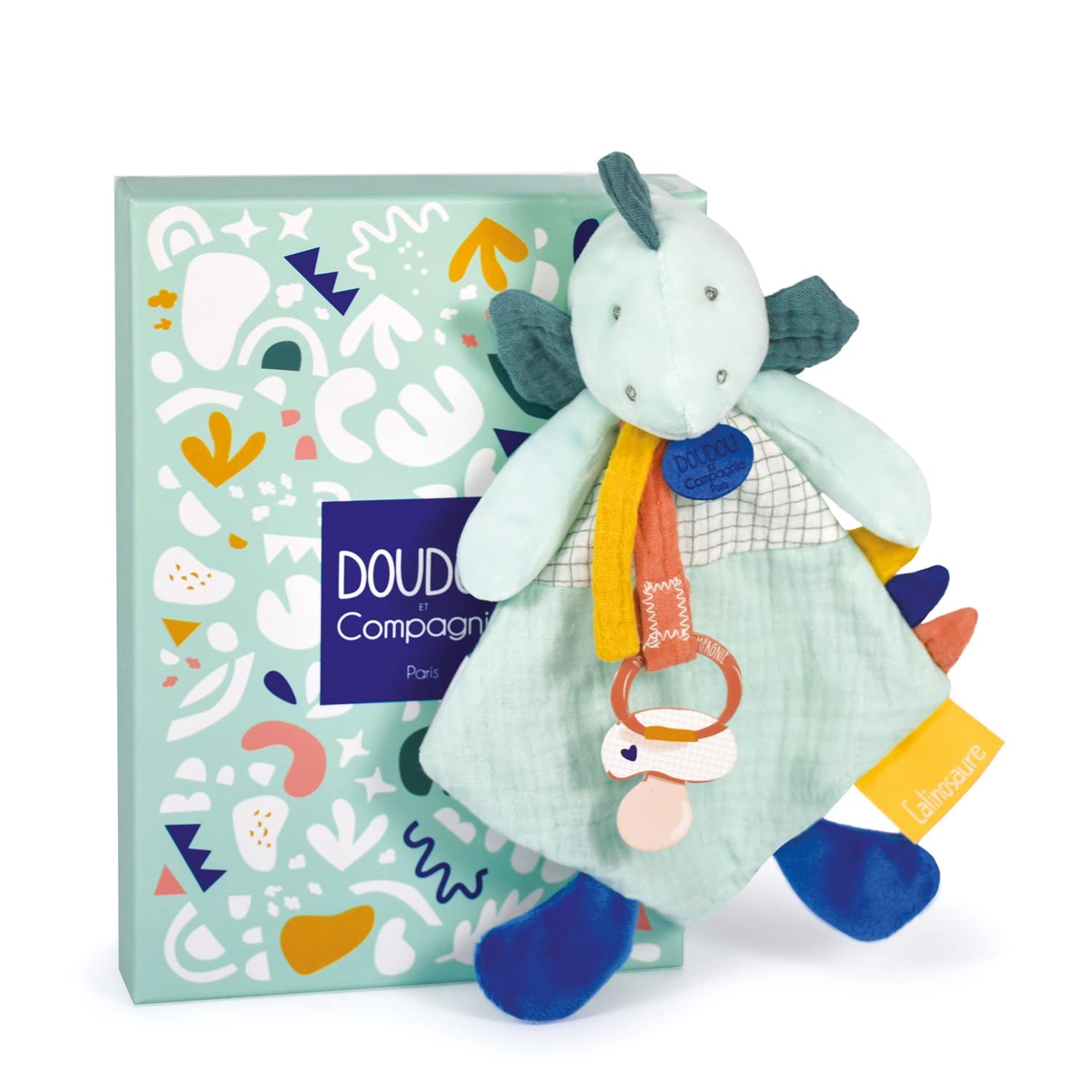 doudou-et-compagnie-marionnettes-dc3940-doudou-dinosaure-vert image 4