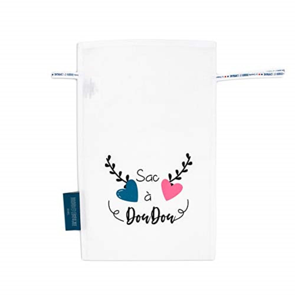 doudou-et-compagnie-sacs-dc3765-sac-doudou-coton-blanc-22x35-cm image 2