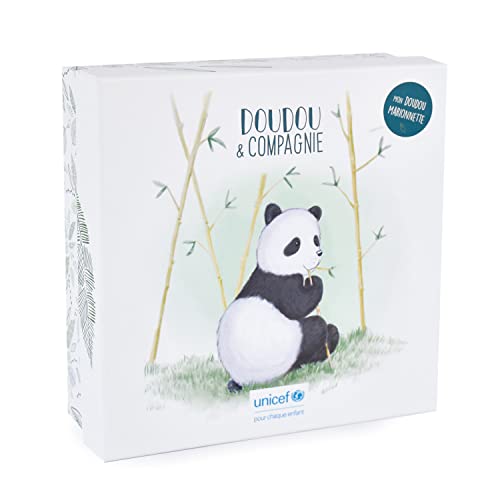doudou-et-compagnie-marionnette-panda-unicef-25-cm-dc3990 image 7