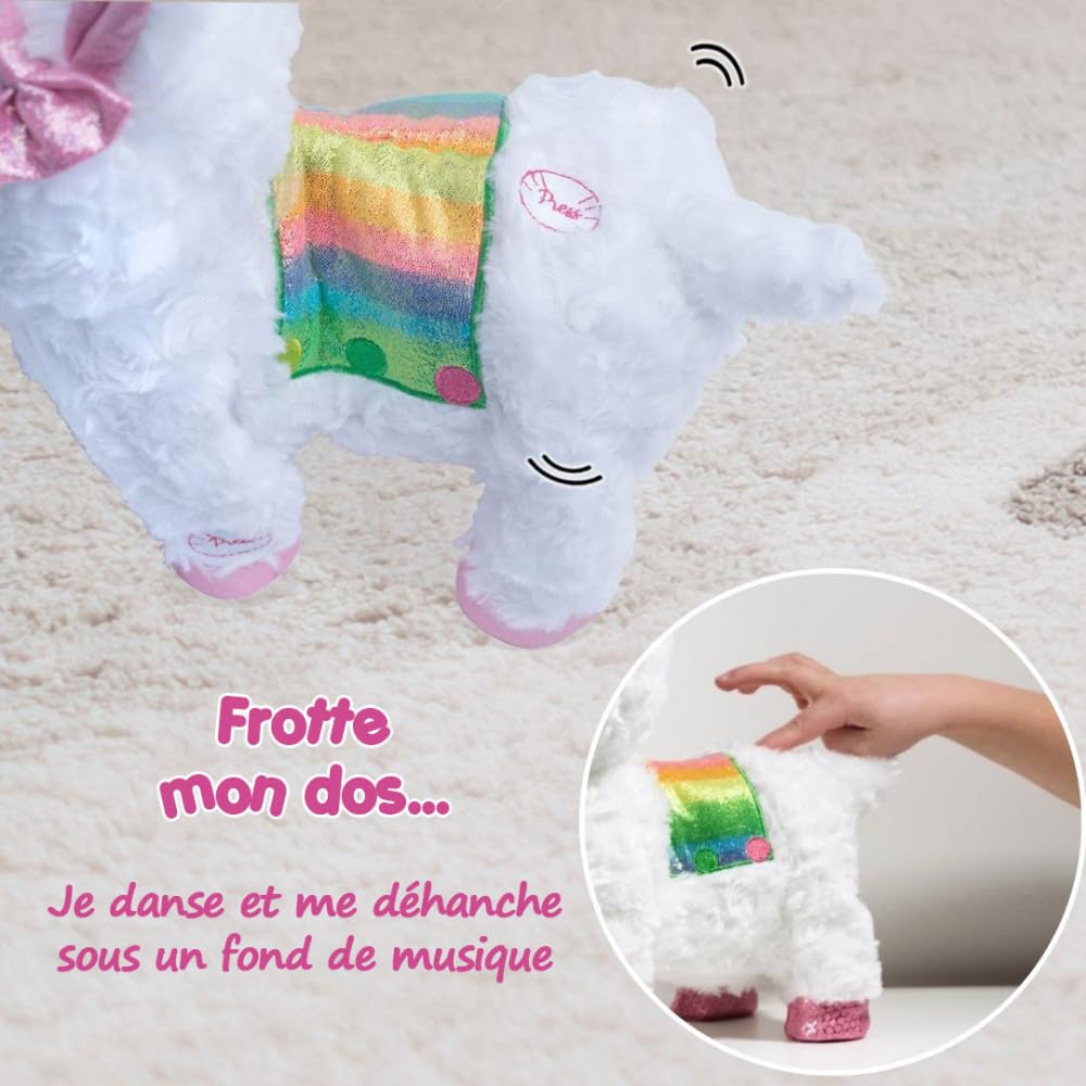pioupiou-merveilles-popy-peluche-interactive-lama-30-cm image 6