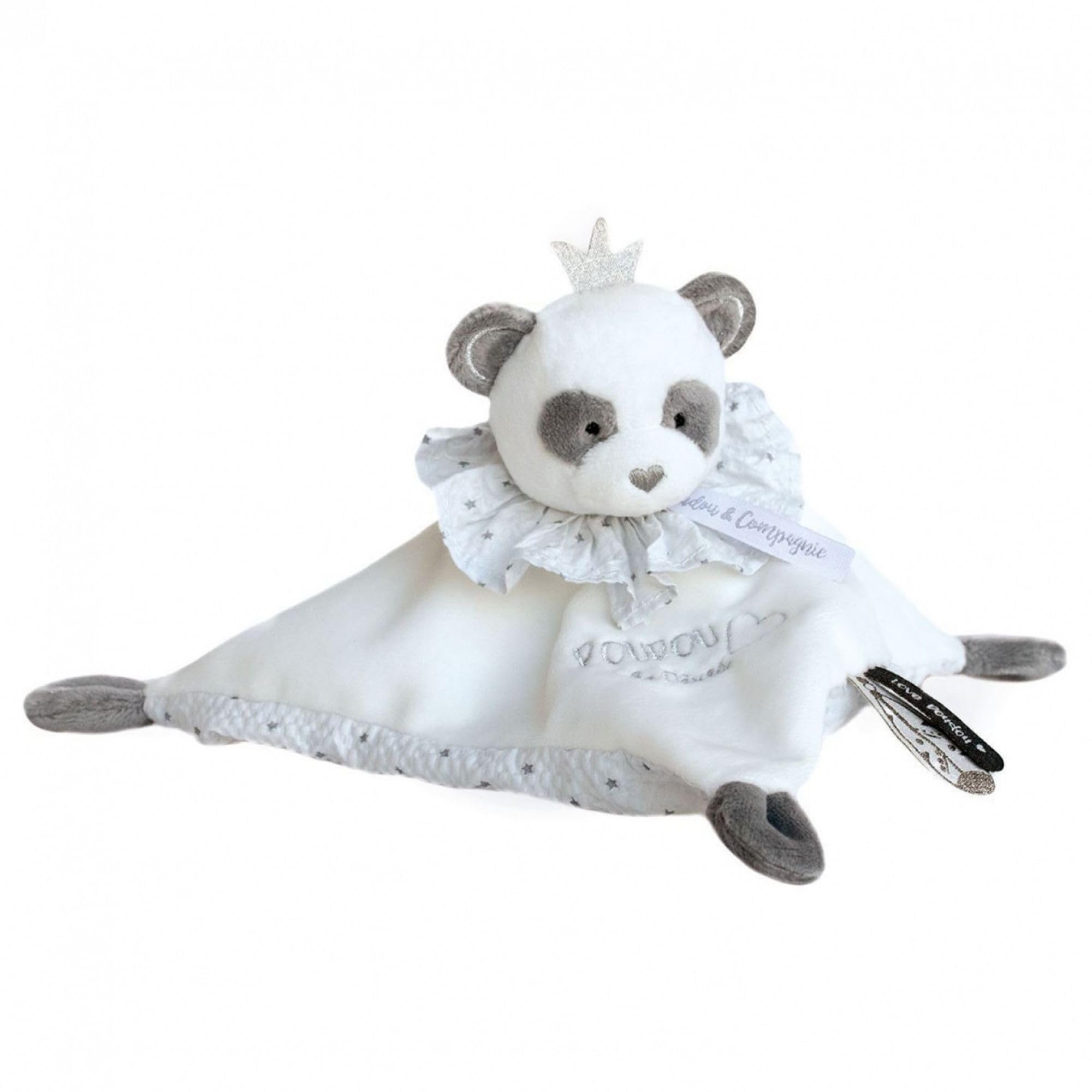 doudou-et-compagnie-attrape-r-ves-dc3536-doudou-panda-gris-20-cm image 2