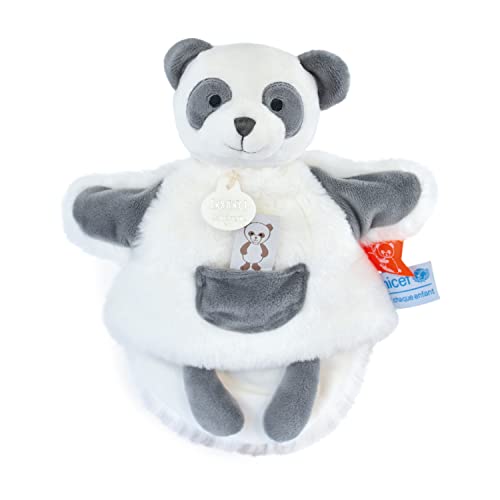 doudou-et-compagnie-marionnette-panda-unicef-25-cm-dc3990 image 6