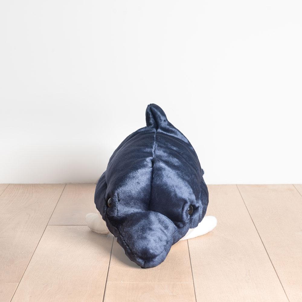 la-pelucherie-la-mer-dauphin-auguste-peluche-moyen-60-cm-bleu image 4
