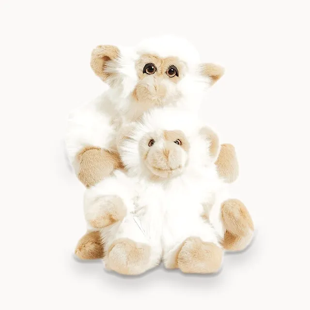 la-pelucherie-jungle-savane-singe-marcel-peluche-petit-35-cm-douce image 1