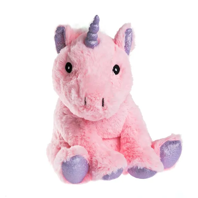 pelucho-bouillotte-peluche-licorne-rose-lavande-bl-france image 1