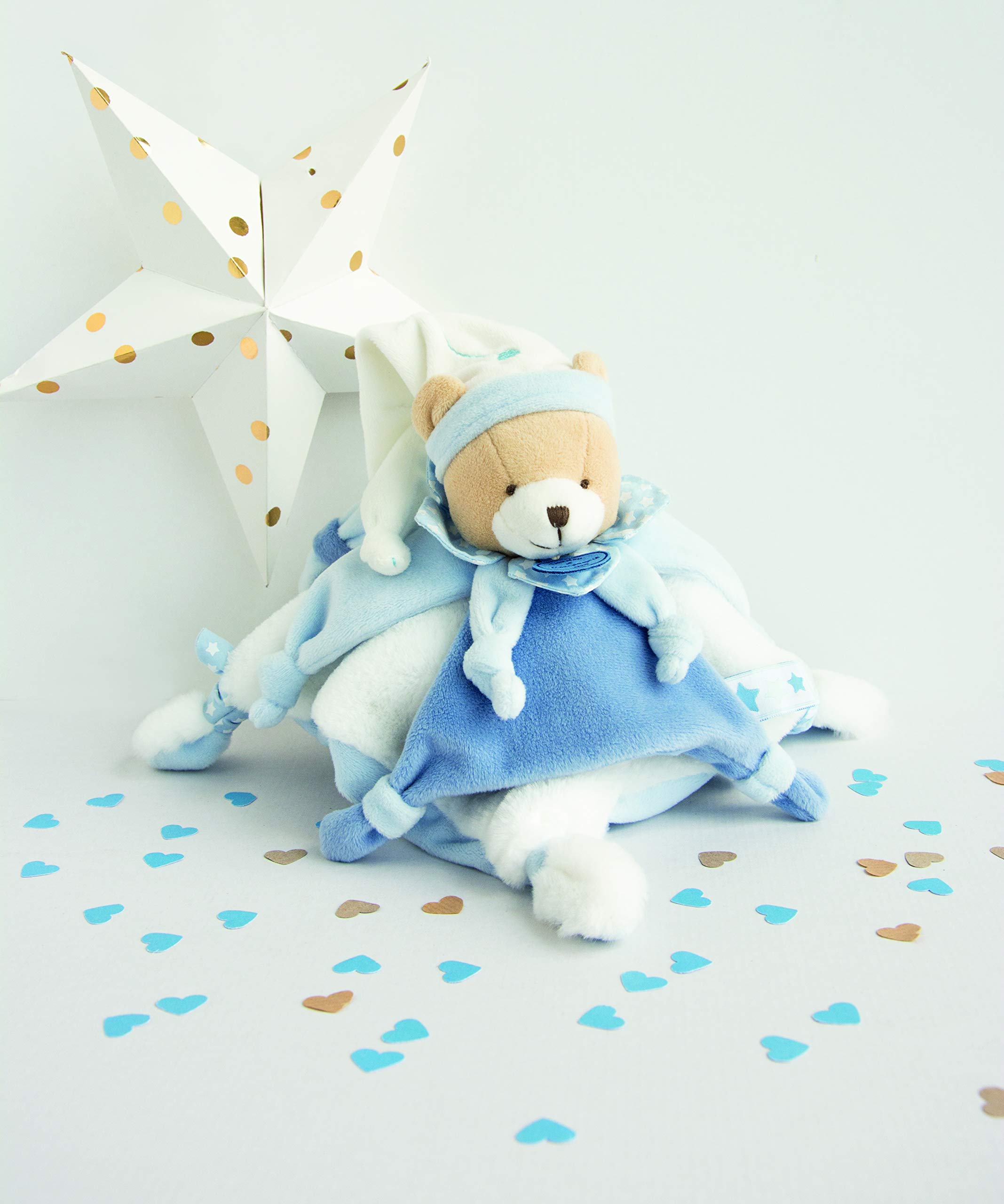 doudou-et-compagnie-petit-chou-dc2716-doudou-ours-bleu-17-cm image 4