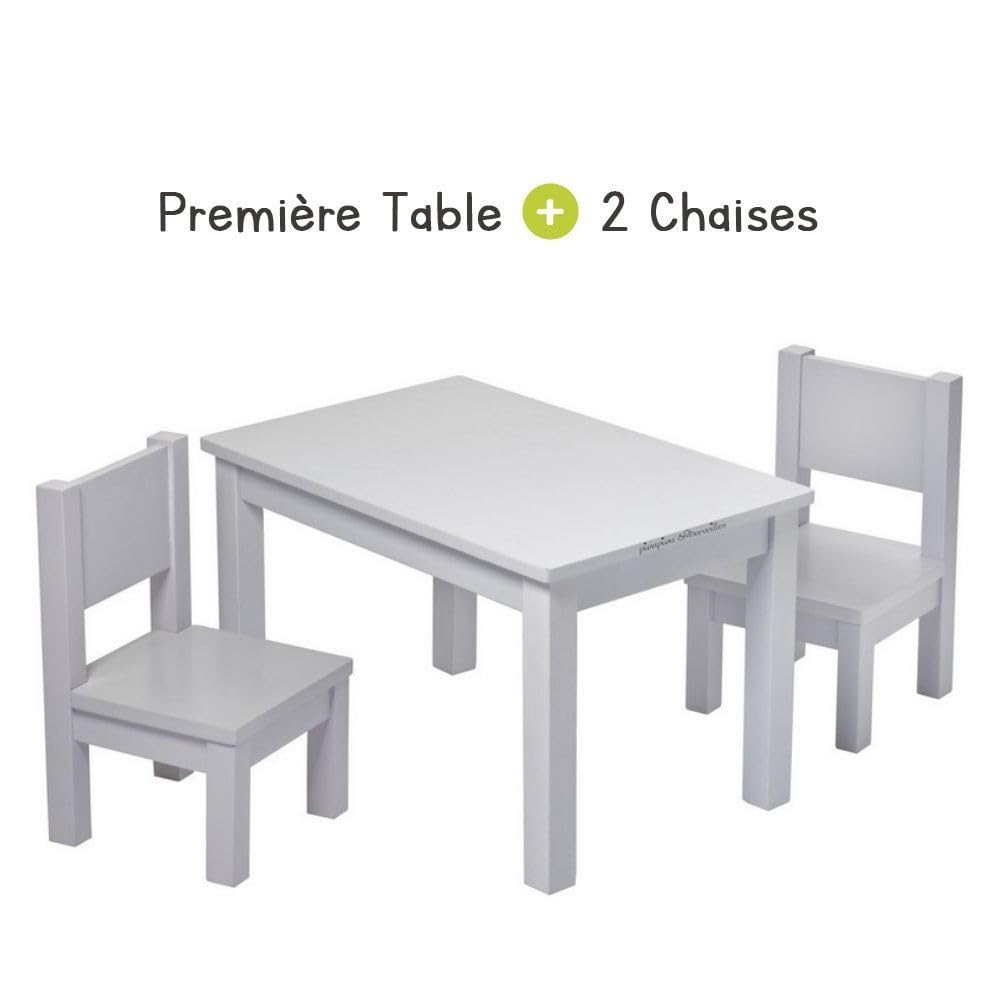 pioupiou-merveilles-montessori-gris-ensemble-table-et-chaises-1-4-ans image 2