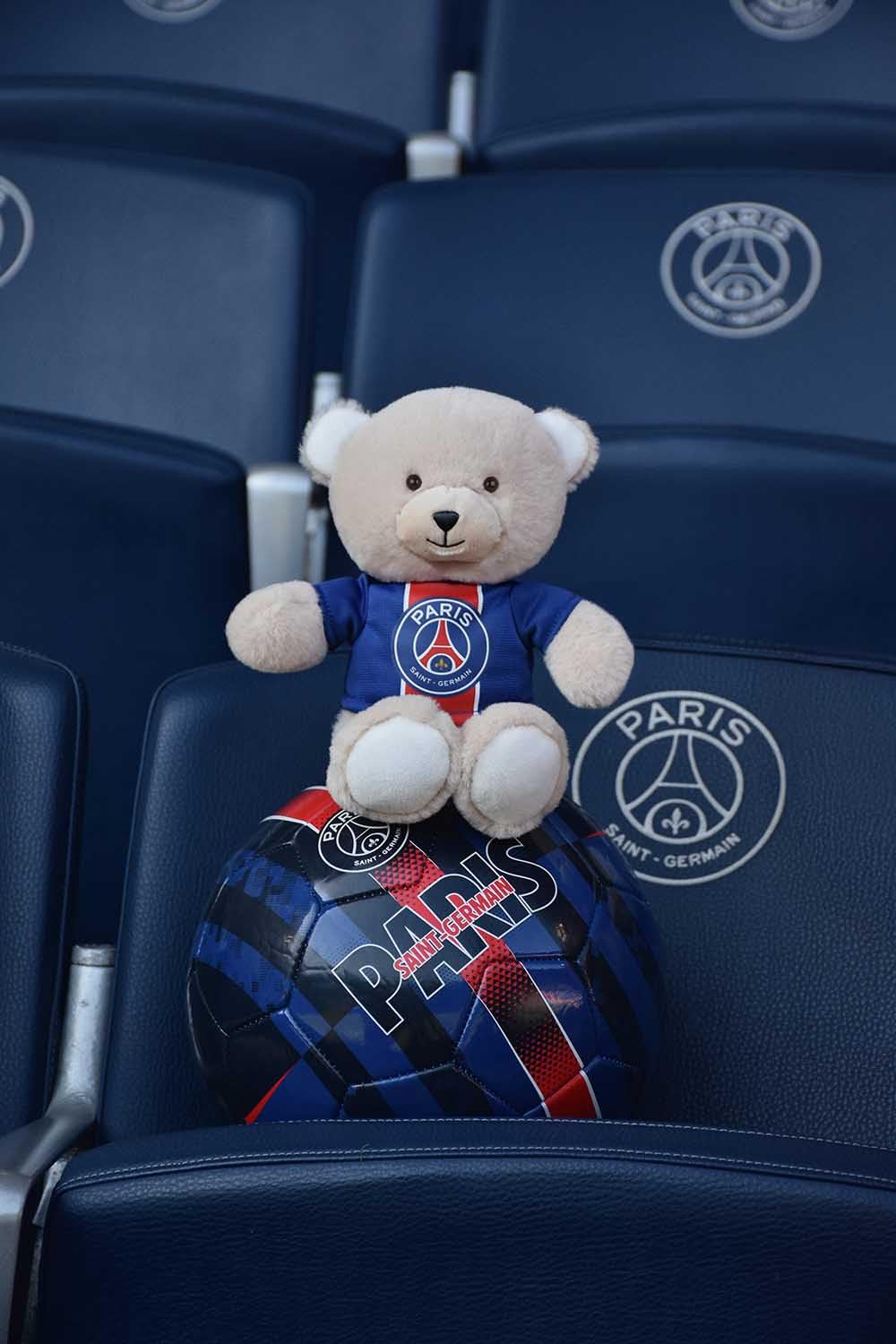 doudou-et-compagnie-psg-dc4268-ours-peluche-hechter-23-cm image 2