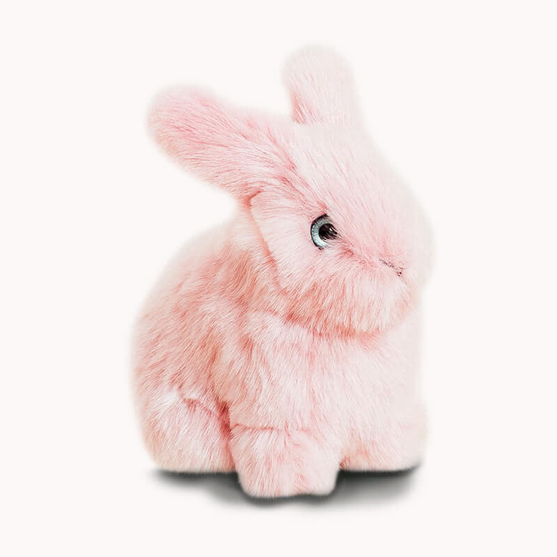 la-pelucherie-lapin-l-on-doudou-mini-15-cm-rose image 4