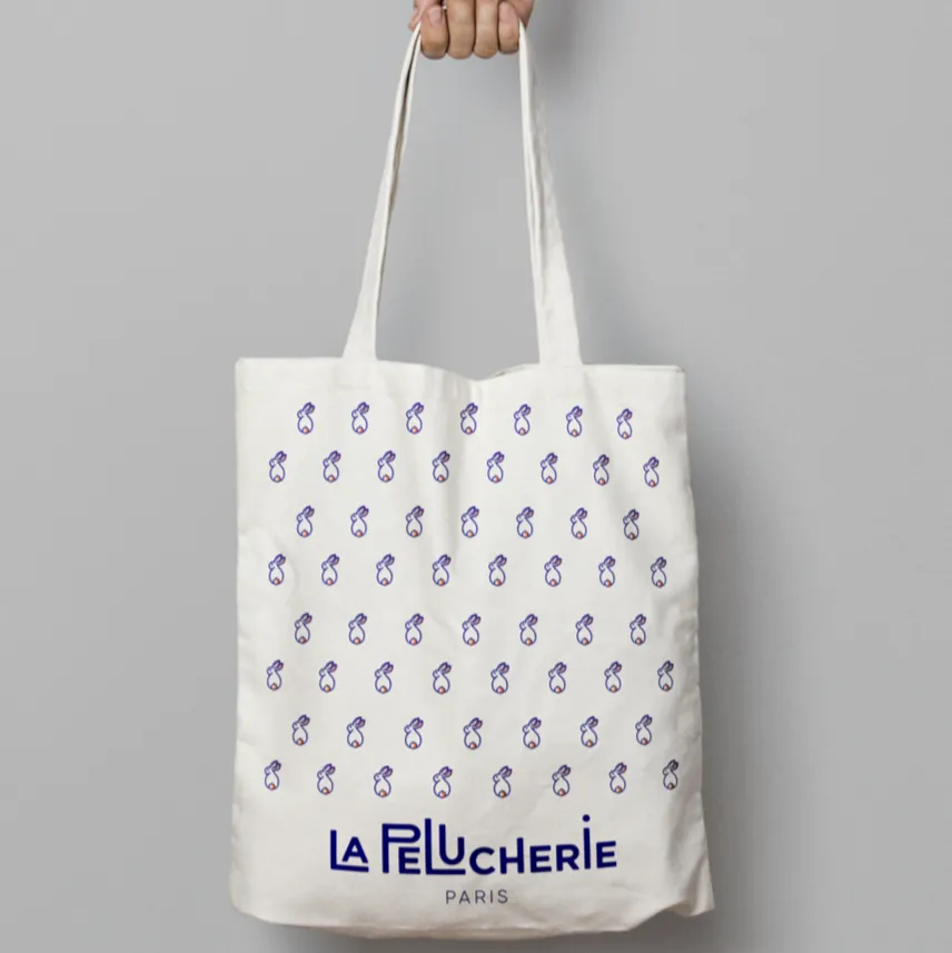 la-pelucherie-nos-accessoires-tote-bag-coton image 1