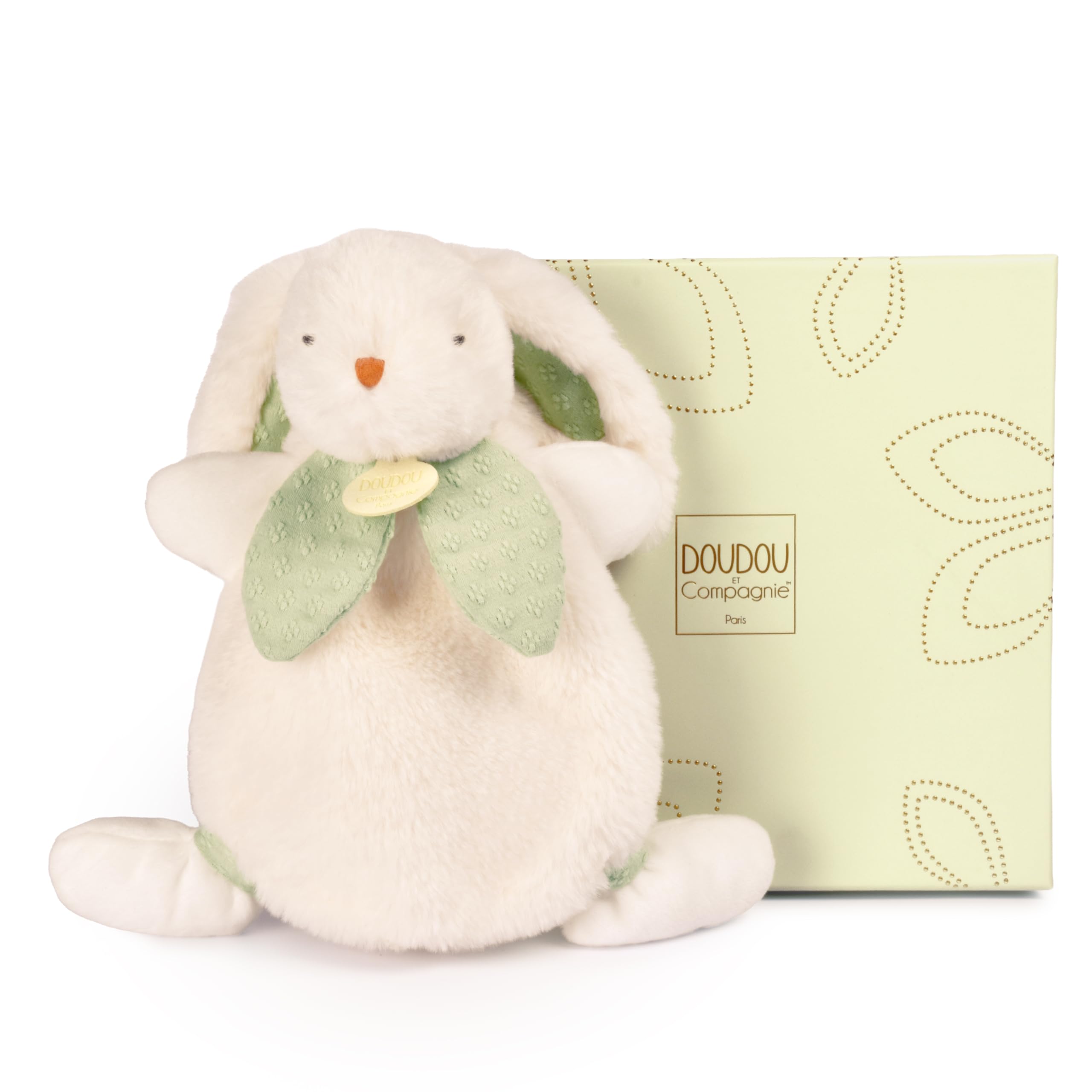 doudou-et-compagnie-happy-doudou-lapin-brun-doudou-plat-25-cm image 5